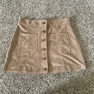 Altard State Suede Skirt